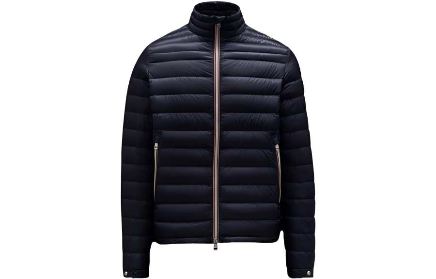 Moncler Moncler Rib Bone Down Jacket Men's Midnight Blue