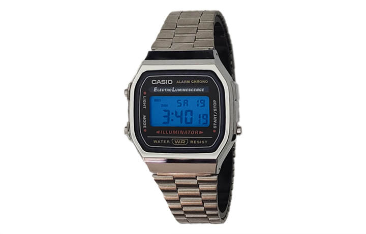 CASIO CASIO Custom Collection Quartz Movement Stainless Steel Strap Watch Men's Watches Black Dial