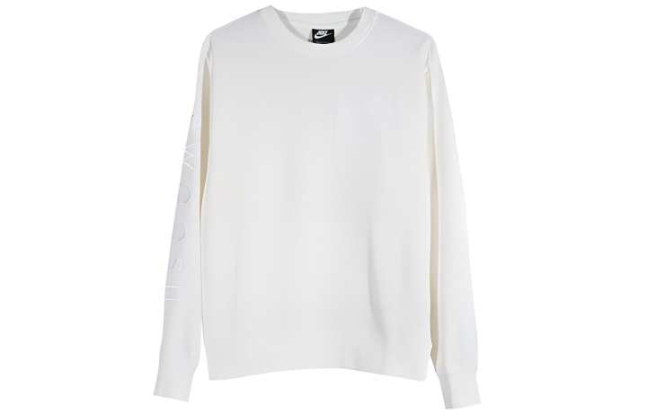 Nike Nike Sweatshirts Men's White Crew Neck Moderate Regular