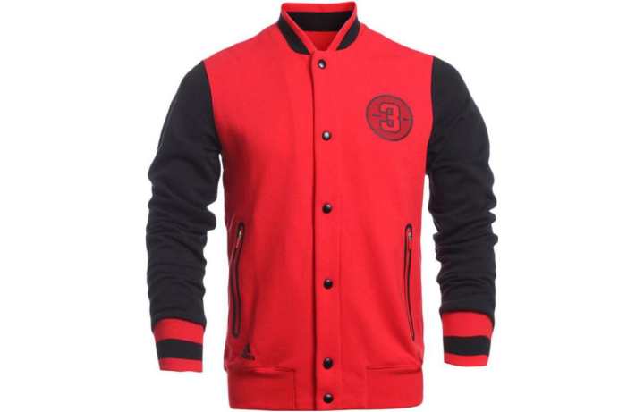 Adidas Adidas Jackets Men's Red Lapel Moderate Pilot