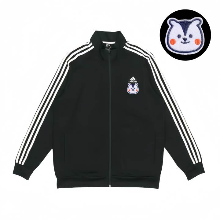 Adidas Adidas Jackets Unisex Black Stand Collar Moderate Pilot