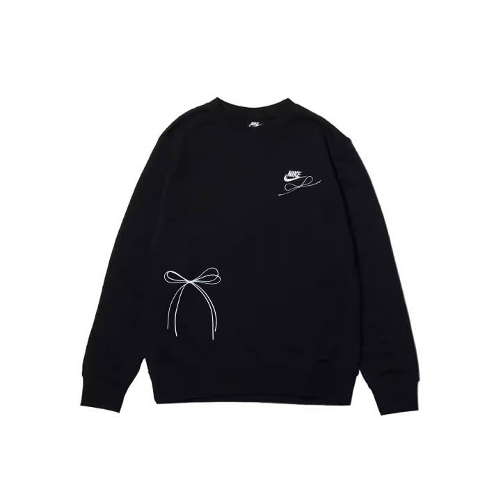 Nike Nike Sweatshirts Men's Black Crew Neck Moderate Regular