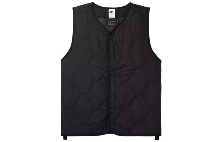 Nike Nike Vests Men's Black V Neck Moderate Other