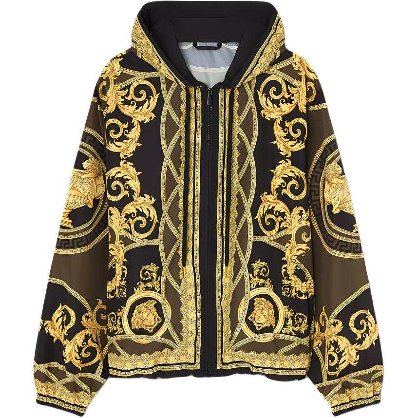 VERSACE La Coupe Des Dieux Zipped Windbreaker