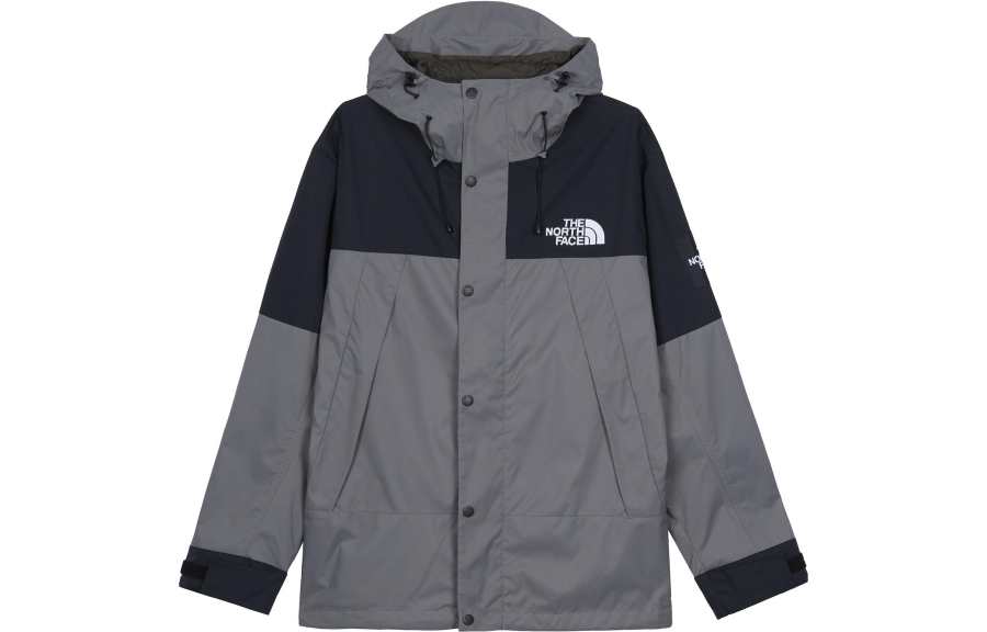 THE NORTH FACE Windbreaker Jackets Unisex Olive Hooded Moderate
