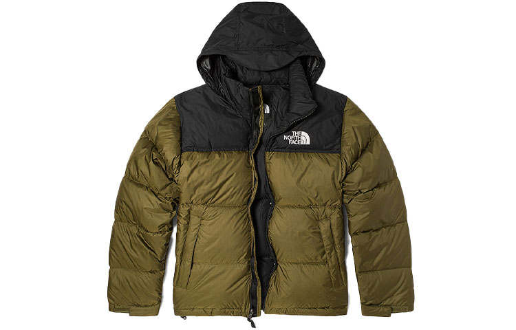 THE NORTH FACE 1996 Collection Down Jacket Winter Unisex Olive Green