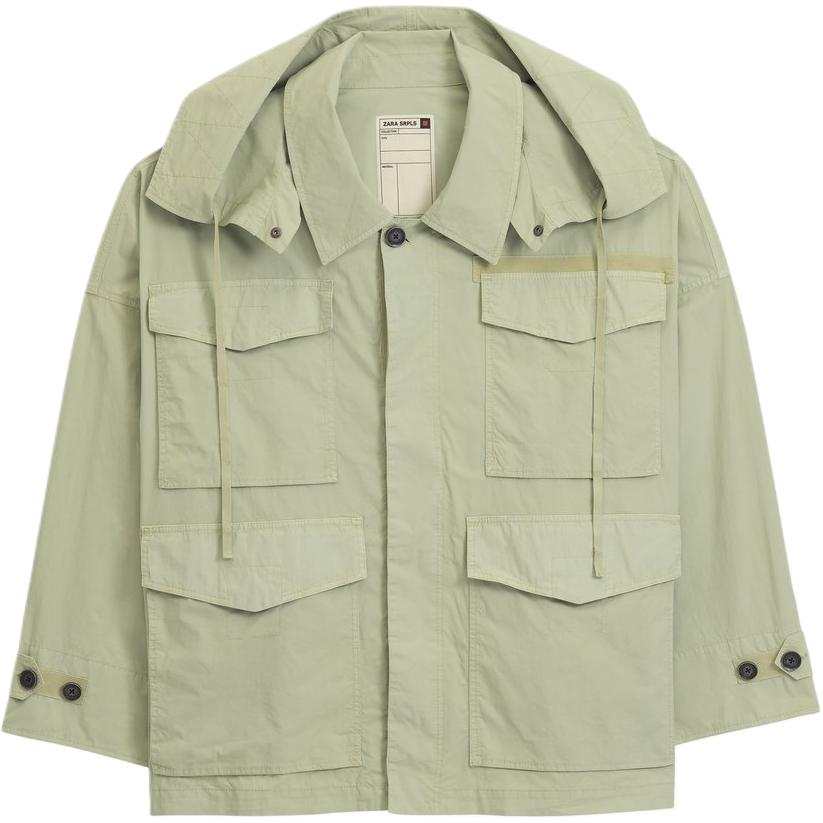 ZARA ZARA Jackets & Coats Men's Light Blue
