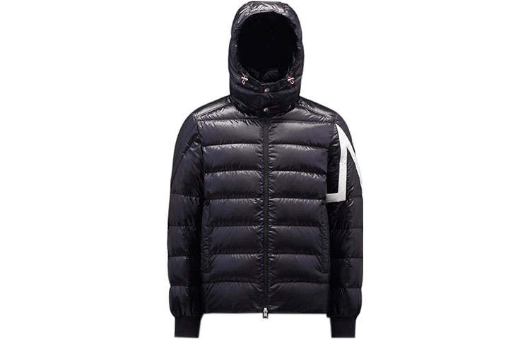 Moncler Moncler Rib Bone Down Jacket Unisex Black