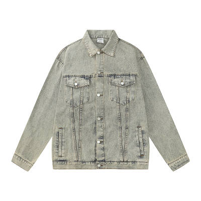 HELIPORT Denim Jacket Unisex Yellow Mud