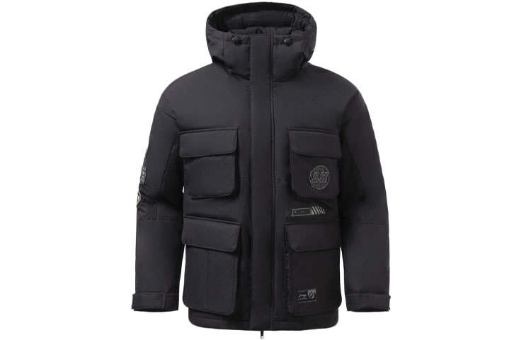 Li-Ning Li Ning Down Jacket Winter Men's Black