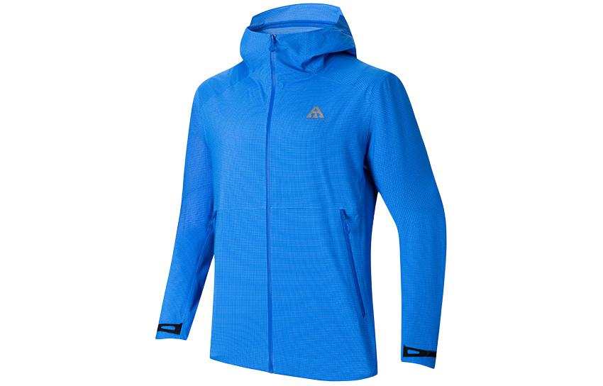 ANTA Anta Windproof Windbreaker Jacket Unisex Azure Blue