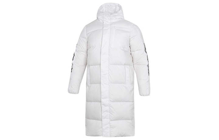 Adidas Adidas Down Jackets Men's White Hooded Moderate Other