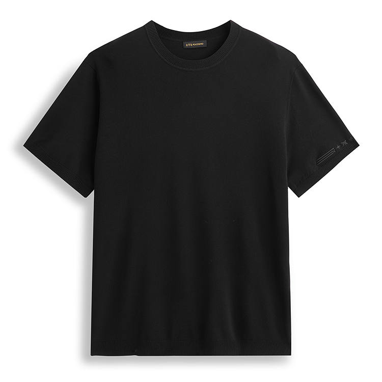 PEACEBIRD MEN T Shirt Unisex Black 1