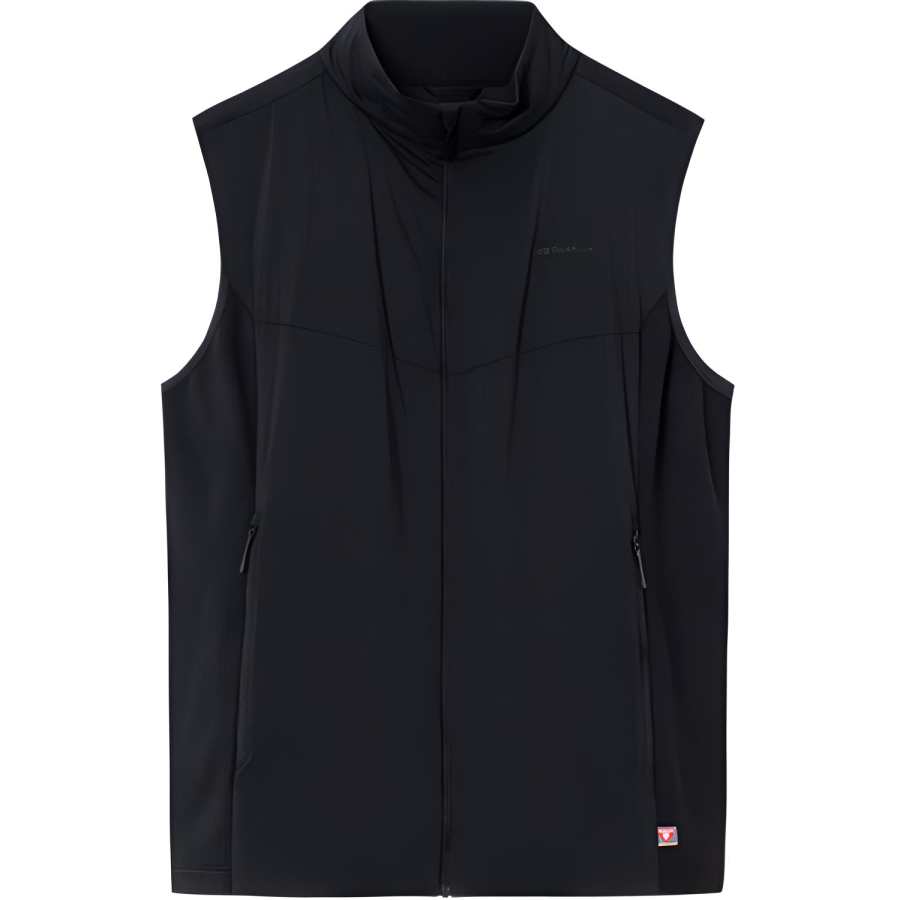 ANTA Vests Men's Black Stand Collar Moderate Other