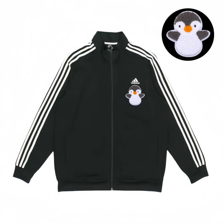 Adidas Adidas Jackets Unisex Black Stand Collar Moderate Pilot