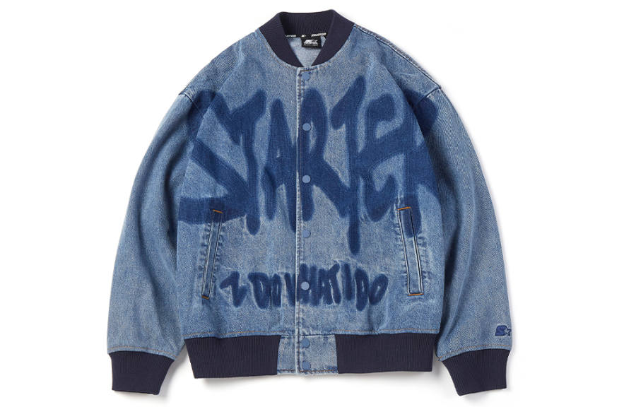 STARTER STARTER Denim Jacket Unisex Denim