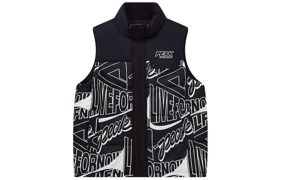 PEAK PEAK Vests Men's Black Stand Collar Moderate Other
