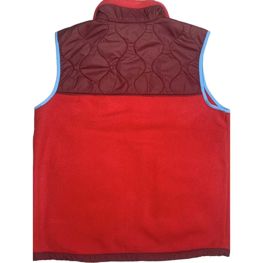 THE NORTH FACE Vests Men's Red Stand Collar Moderate Other