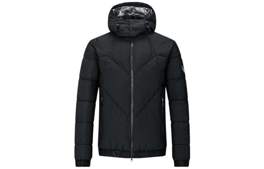 EMPORIO ARMANI 【Previous Season】logo patch padded jacket