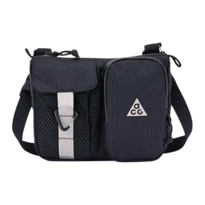 Nike Nike Fabric Shoulder Bag, Crossbody Bag Unisex Black