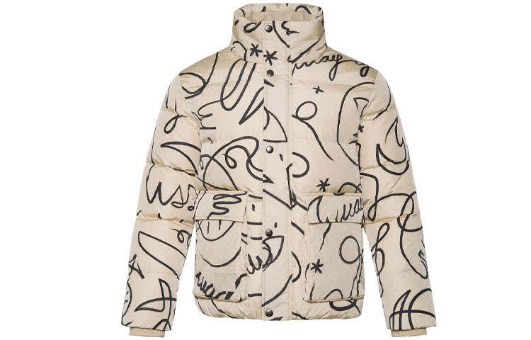 Li-Ning Li Ning Down Jacket Winter Men's Beige