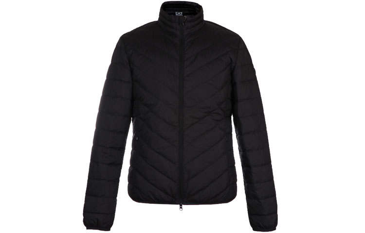 EMPORIO ARMANI EA7 Down Jacket Men's Black