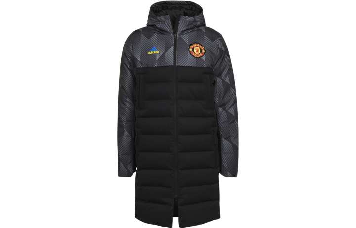 Adidas Adidas Manchester United Down Jackets Men's Black Hooded Moderate Other