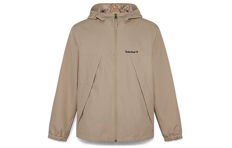 Timberland Outdoor Hiking Waterproof And Windproof Windbreaker Jacket Men's Taupe