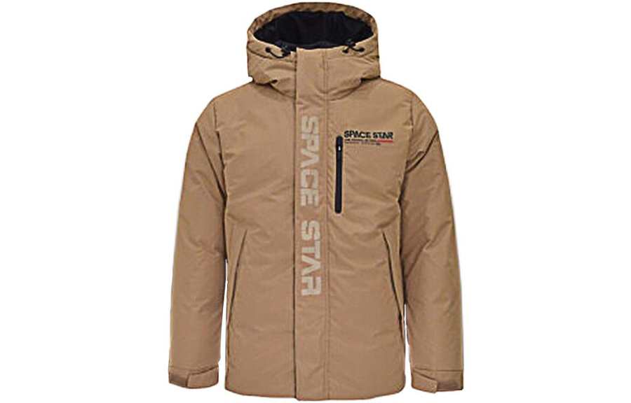 361° 361° Down Jackets Men's Fall Wheat Hooded Moderate