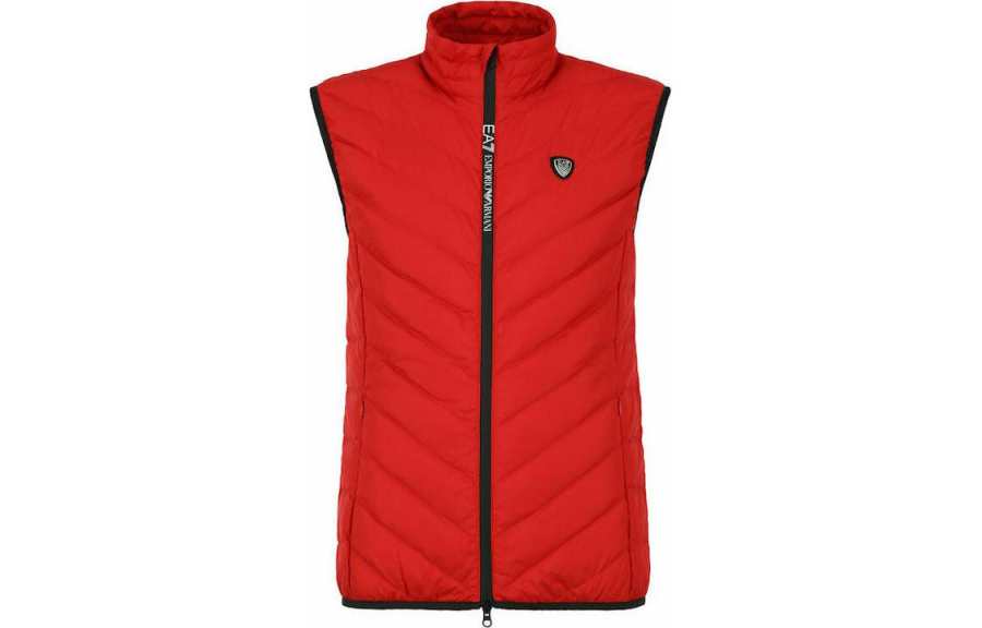EMPORIO ARMANI EA7 FW22 Vest Men's Red