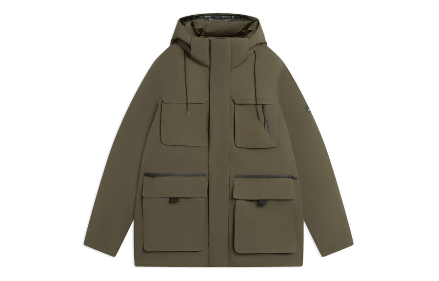 Li-Ning Li Ning Training Series Down Jacket Winter Men's Dark Olive Green