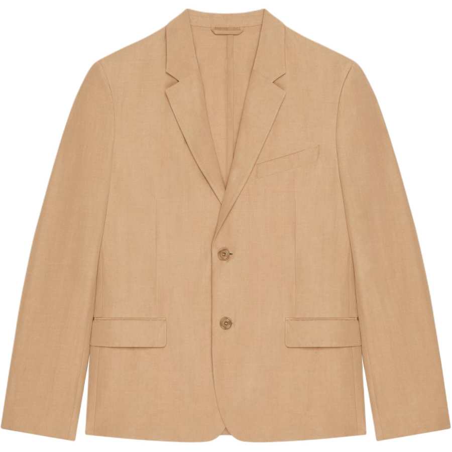 Givenchy GIVENCHY FW24 Business Suit Coat Men's Tan