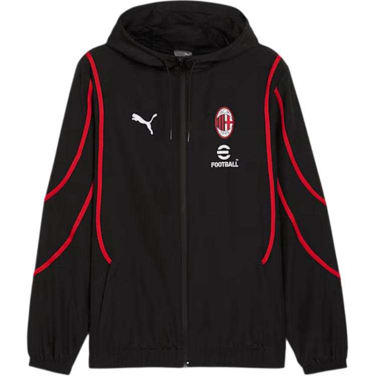 PUMA Ac Milan Pre-Match Men's Woven Soccer Jacket