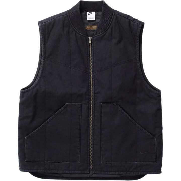 Nike Nike Vests Men's Black Stand Collar Moderate Other