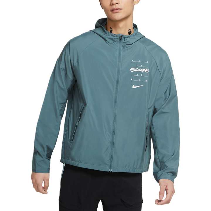 Nike Nike Essential Wild Run Jackets & Coats Men's Gait Leaf Green