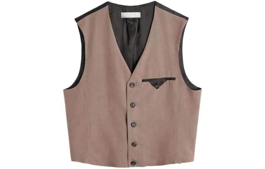 OUR LEGACY Panelled-design Waistcoat