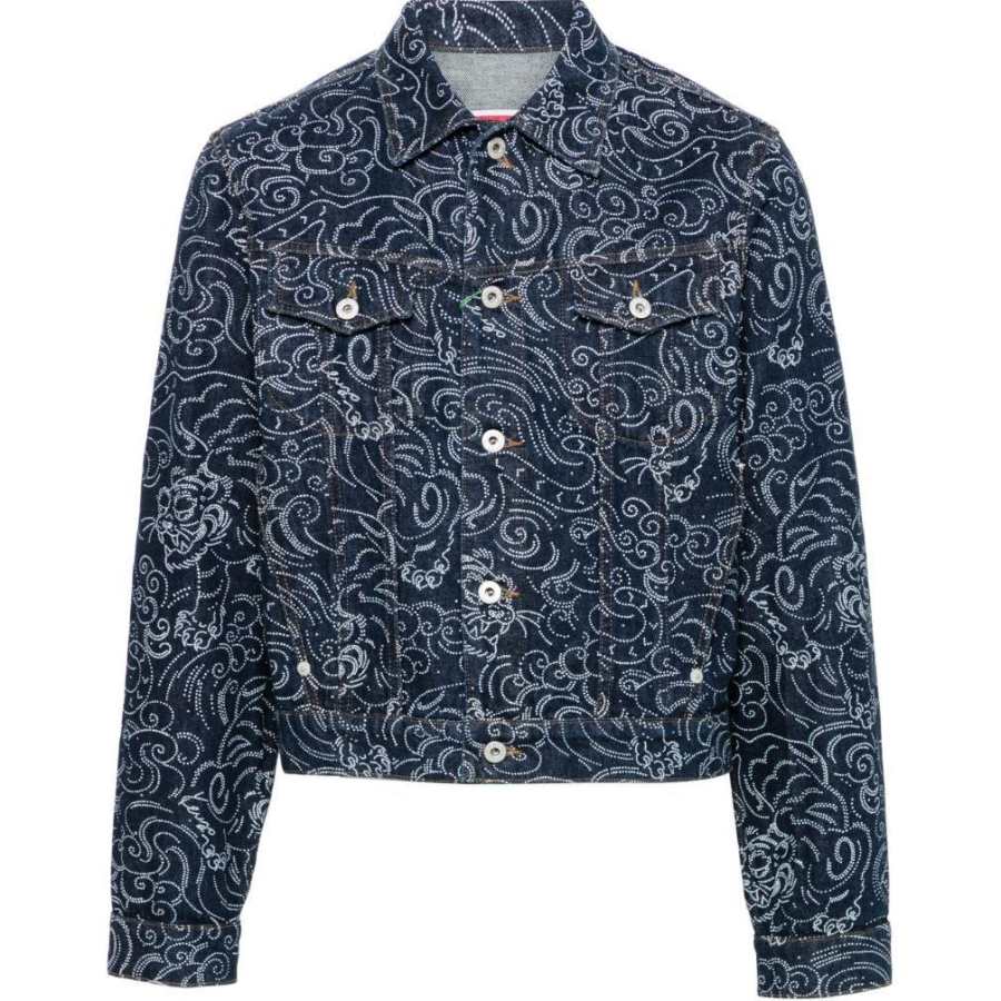 KENZO KENZO SS24 Denim Jacket Men's Indigo