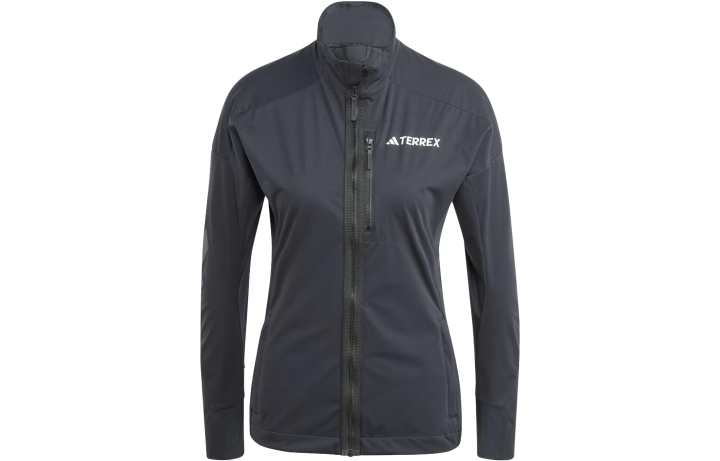Adidas Adidas zip-fastening panelled jacket