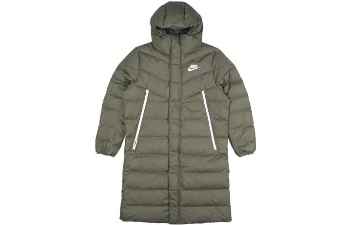 Nike Nike Down Jackets Men's Green Hooded Moderate Other