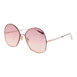 MaxMara Irregular Shape Sunglasses Women's Gold