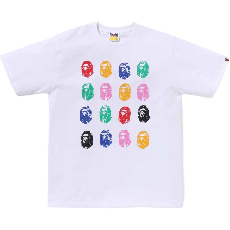 A BATHING APE Bape A BATHING APE 32nd Anniversary Ape Head Tee