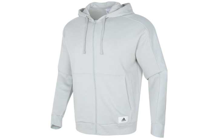 Adidas Adidas Jackets Men's Gray Green Hooded Moderate Other