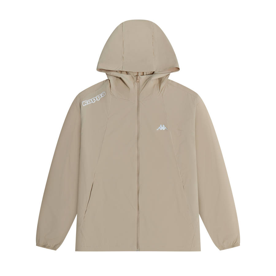 Kappa Waterproof, Windproof, UV Protection, And Breathable Windbreaker Jacket Men's Khaki