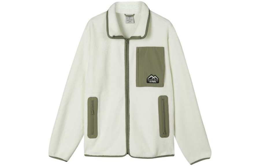 Skechers Jackets Unisex Marshmallow White/0074 Stand Collar Thickened Other