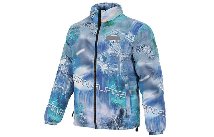 Timberland Timberland Multicolor Stand Collar Puffer Jacket Men's Multicolor