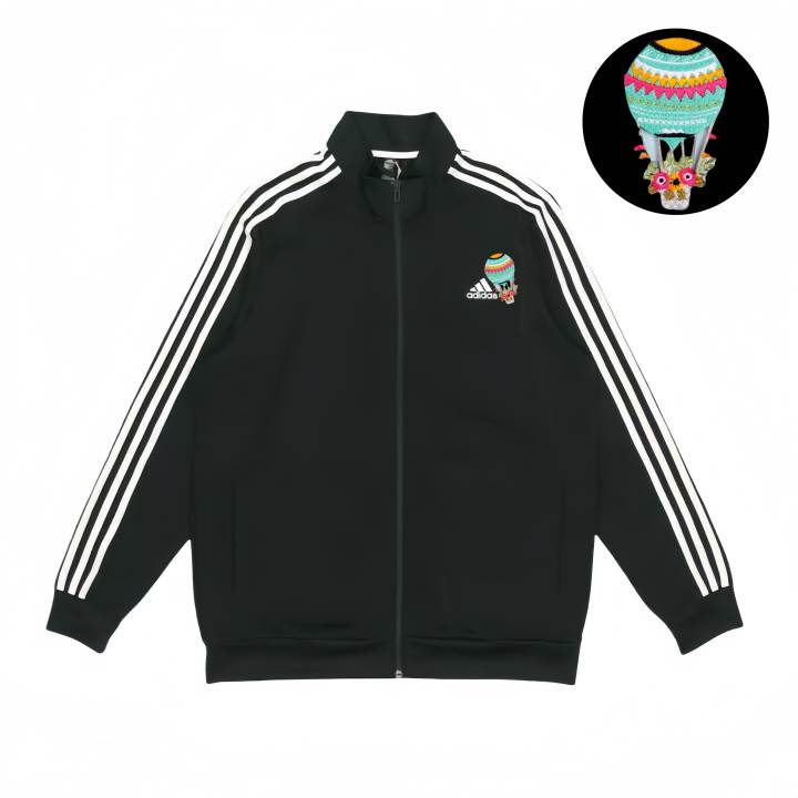 Adidas Adidas Jackets Unisex Black Stand Collar Moderate Pilot