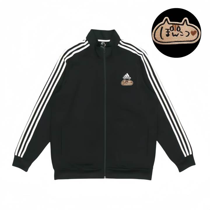 Adidas Adidas Jackets Unisex Black Stand Collar Moderate Pilot