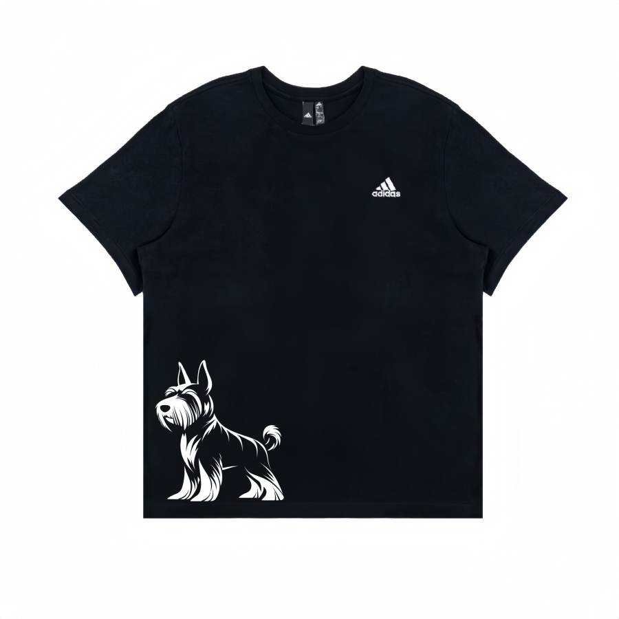 Adidas Adidas T Shirts Unisex Black Crew Neck Moderate Straight Fit