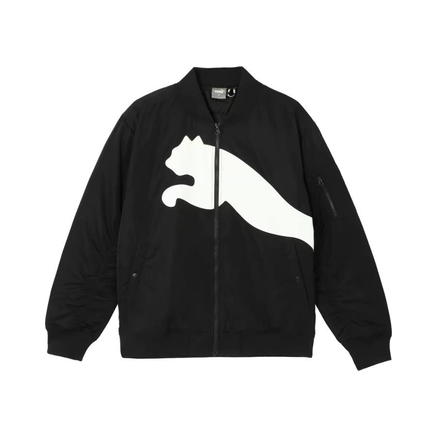 PUMA PUMA LOGO BOMBER Jackets & Coats Unisex Black