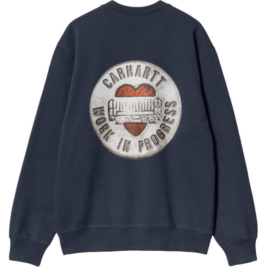 Carhartt WIP Button Graphic print Sweatshirt